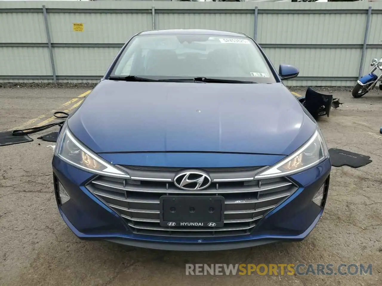 5 Photograph of a damaged car 5NPD74LF3LH511553 HYUNDAI ELANTRA 2020
