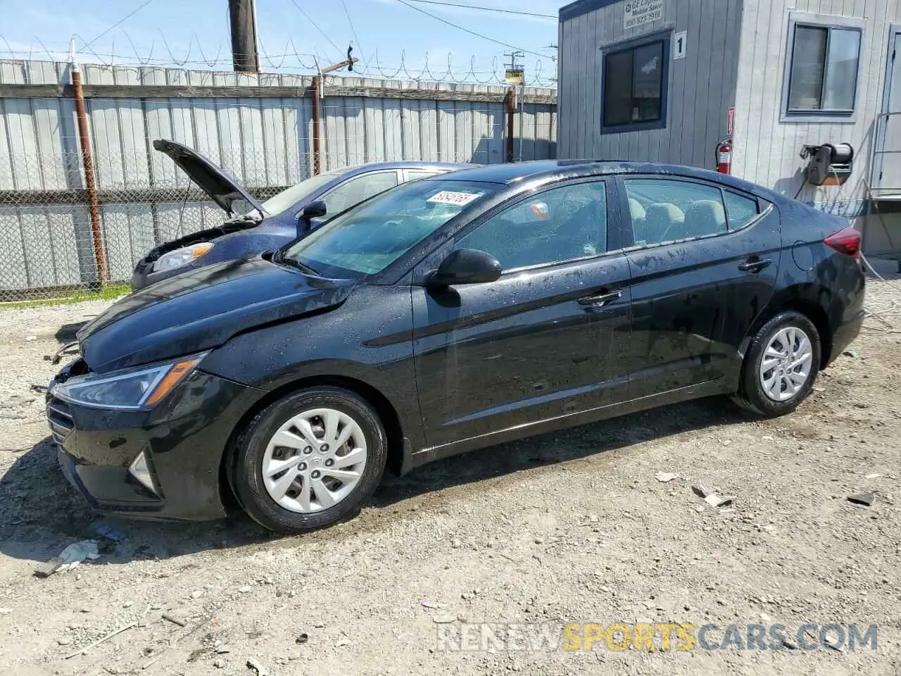 1 Photograph of a damaged car 5NPD74LF3LH519667 HYUNDAI ELANTRA 2020