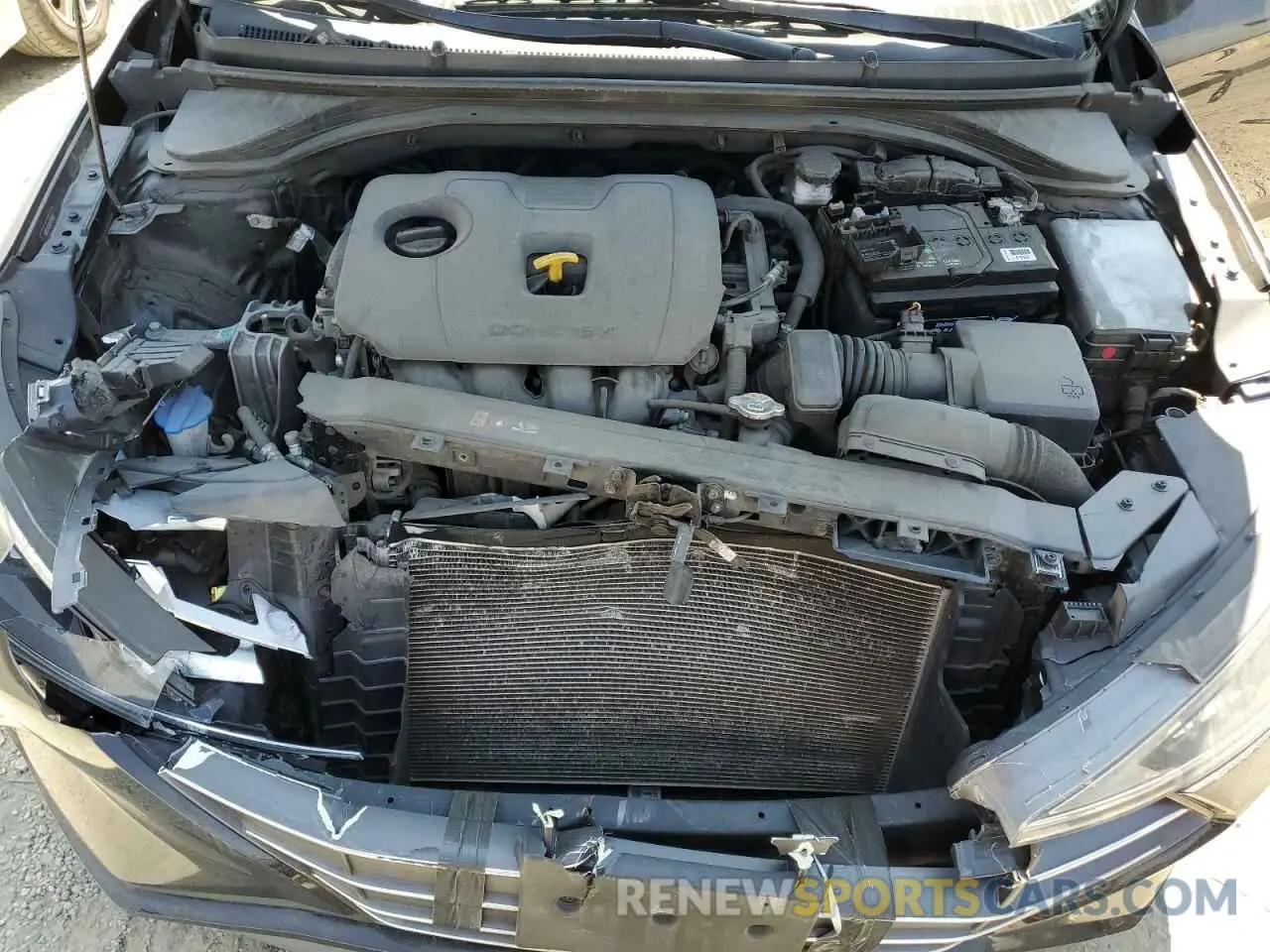 11 Photograph of a damaged car 5NPD74LF3LH519667 HYUNDAI ELANTRA 2020