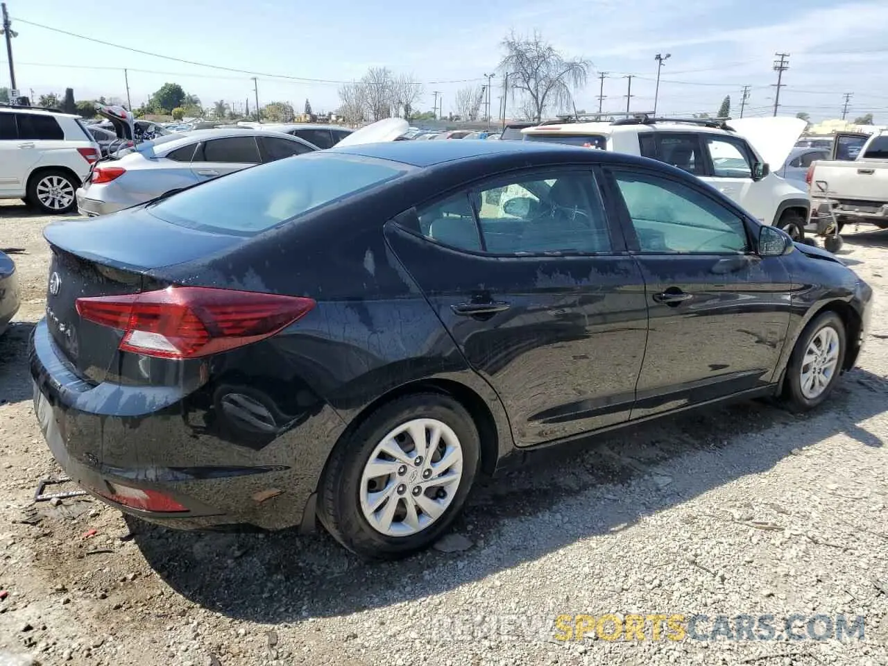 3 Photograph of a damaged car 5NPD74LF3LH519667 HYUNDAI ELANTRA 2020