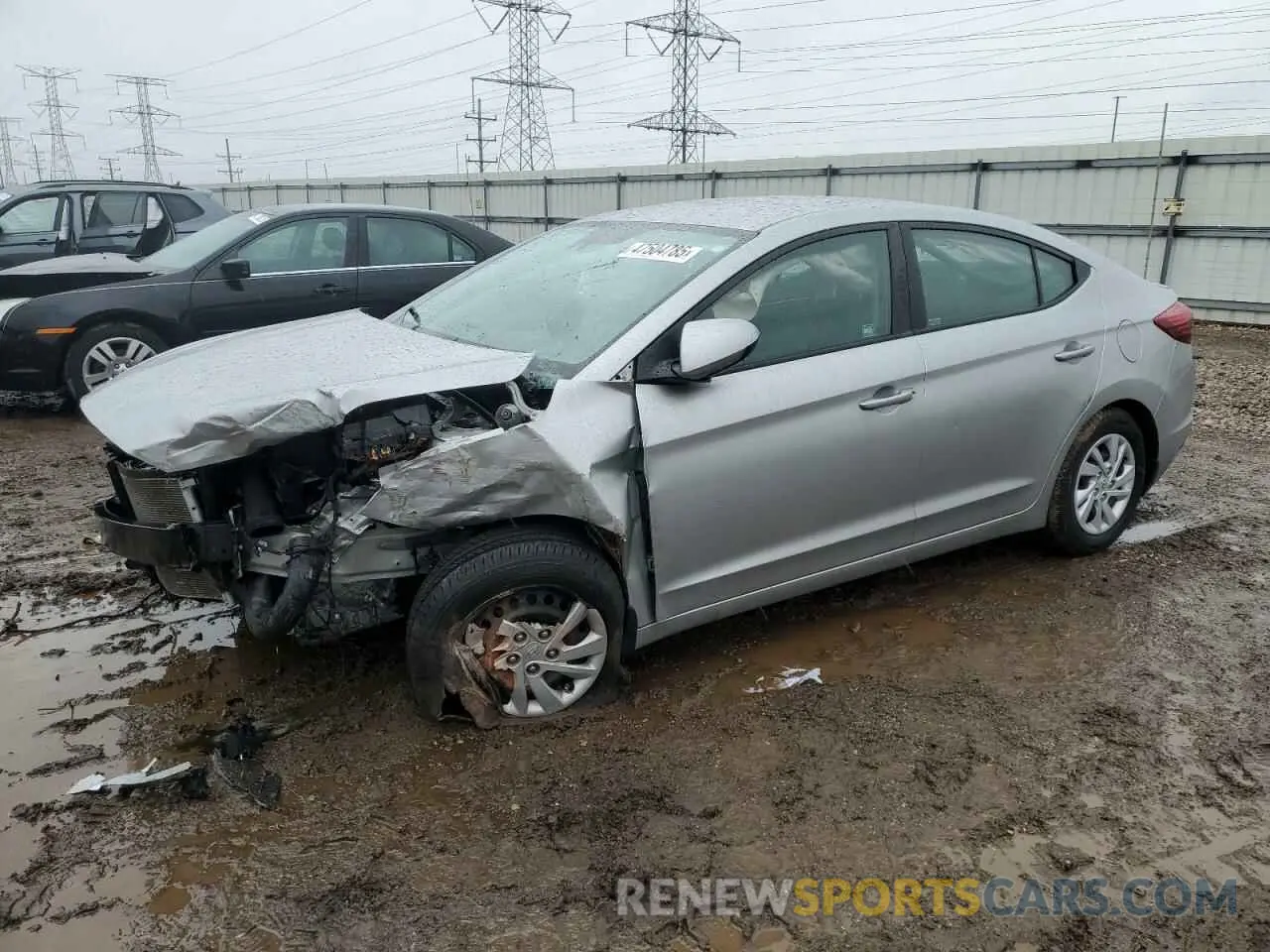 1 Photograph of a damaged car 5NPD74LF3LH560056 HYUNDAI ELANTRA 2020
