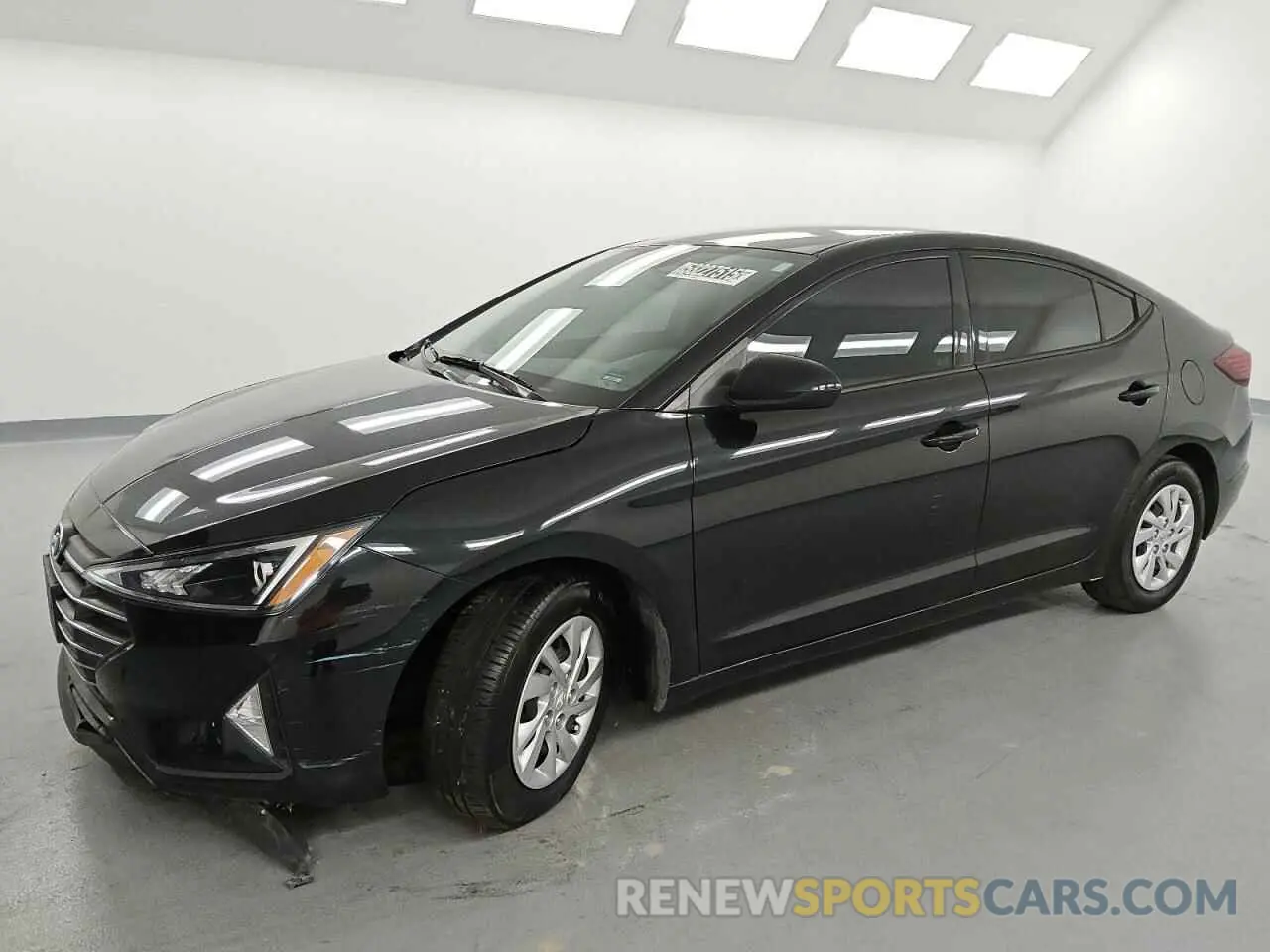 1 Photograph of a damaged car 5NPD74LF3LH604346 HYUNDAI ELANTRA 2020