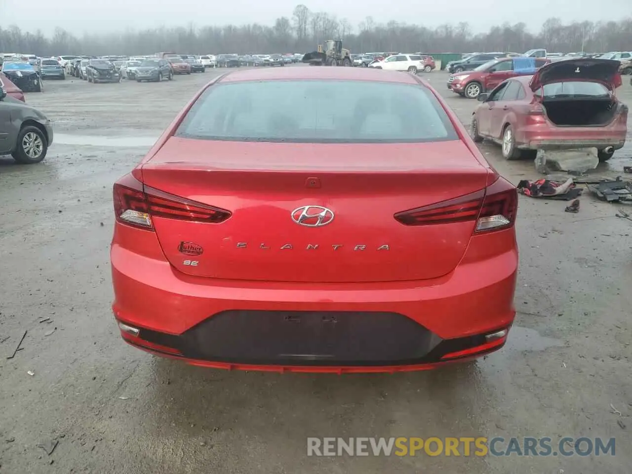 6 Photograph of a damaged car 5NPD74LF3LH618554 HYUNDAI ELANTRA 2020