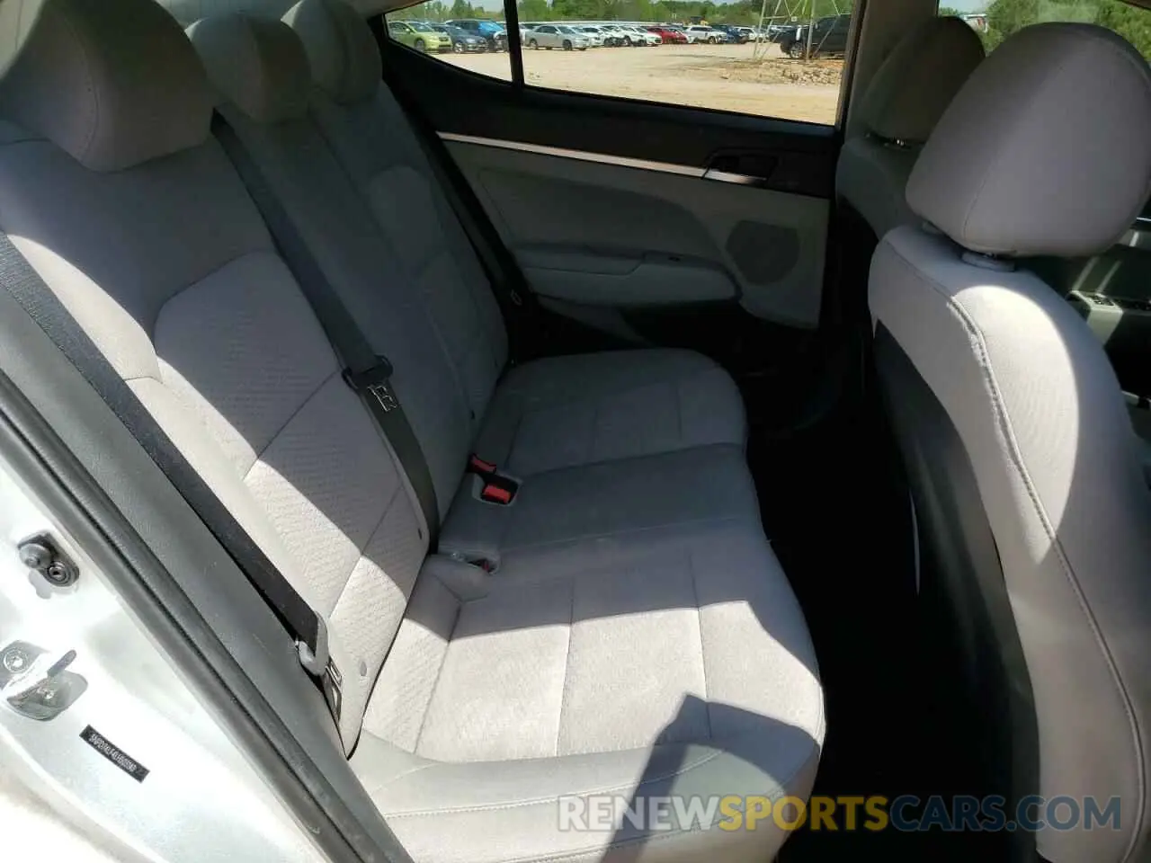 10 Photograph of a damaged car 5NPD74LF4LH503140 HYUNDAI ELANTRA 2020