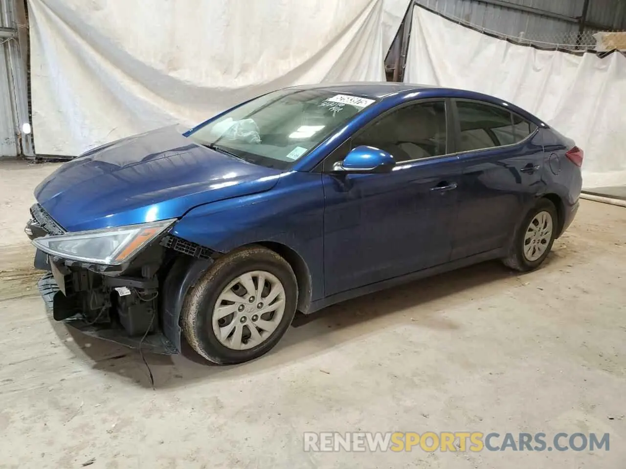 1 Photograph of a damaged car 5NPD74LF4LH512176 HYUNDAI ELANTRA 2020