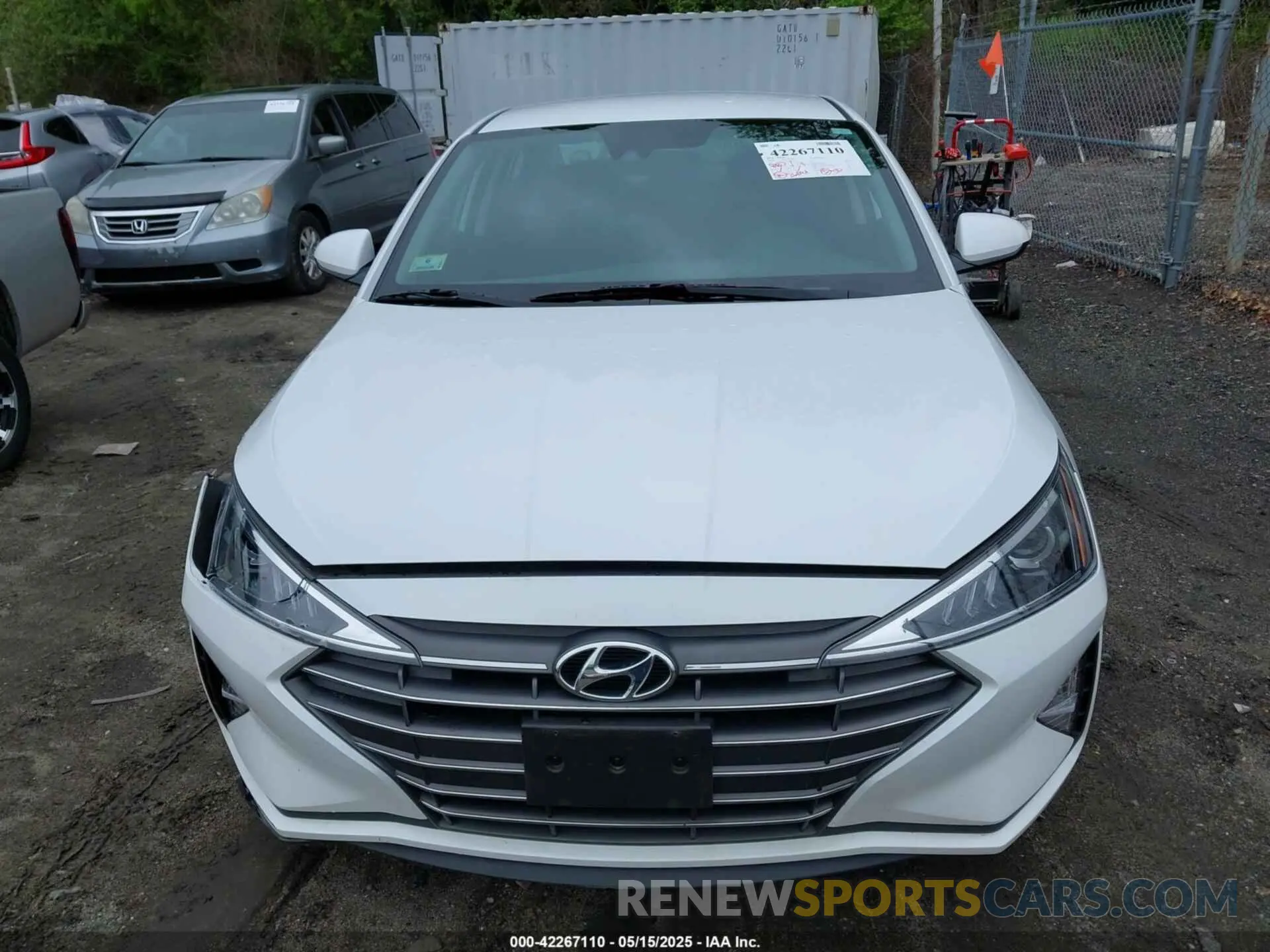 12 Photograph of a damaged car 5NPD74LF4LH548952 HYUNDAI ELANTRA 2020
