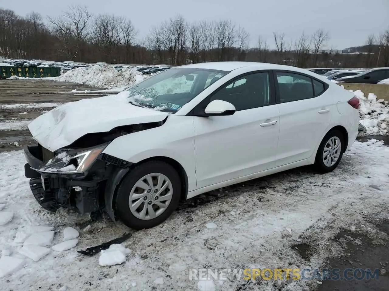 1 Photograph of a damaged car 5NPD74LF4LH575925 HYUNDAI ELANTRA 2020