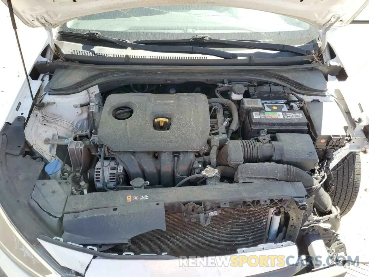 11 Photograph of a damaged car 5NPD74LF4LH580638 HYUNDAI ELANTRA 2020