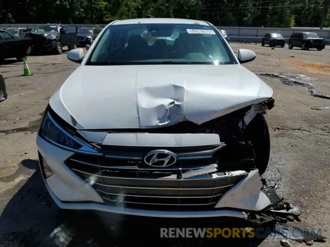 5 Photograph of a damaged car 5NPD74LF4LH580638 HYUNDAI ELANTRA 2020