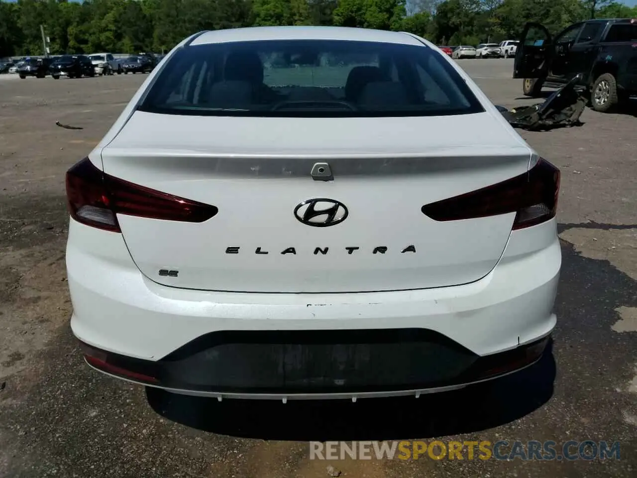 6 Photograph of a damaged car 5NPD74LF4LH580638 HYUNDAI ELANTRA 2020