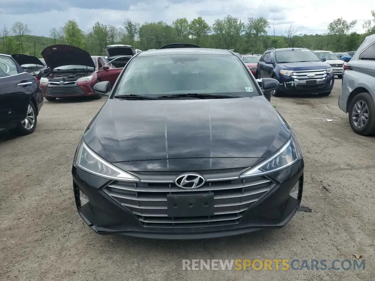 5 Photograph of a damaged car 5NPD74LF4LH603951 HYUNDAI ELANTRA 2020