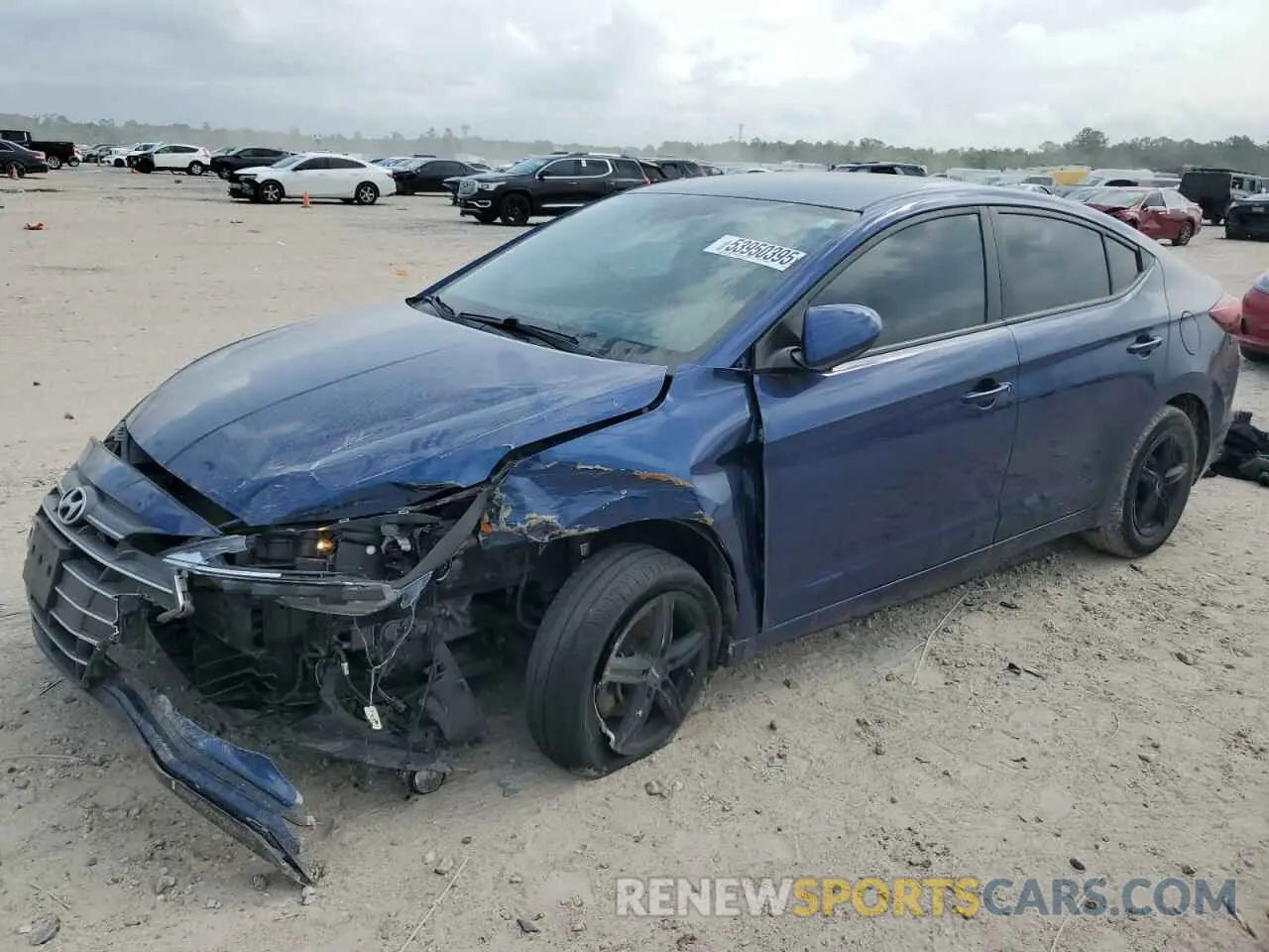 1 Photograph of a damaged car 5NPD74LF5LH495176 HYUNDAI ELANTRA 2020