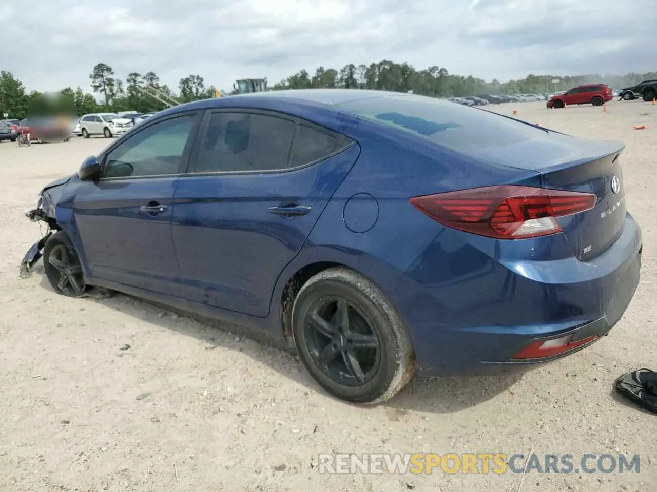 2 Photograph of a damaged car 5NPD74LF5LH495176 HYUNDAI ELANTRA 2020