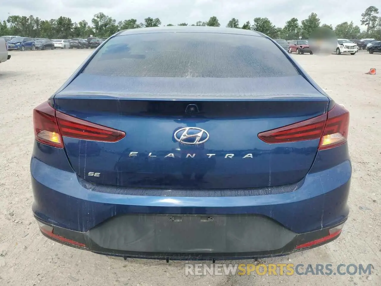 6 Photograph of a damaged car 5NPD74LF5LH495176 HYUNDAI ELANTRA 2020