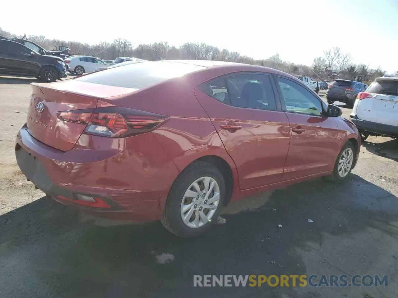 3 Photograph of a damaged car 5NPD74LF5LH514874 HYUNDAI ELANTRA 2020