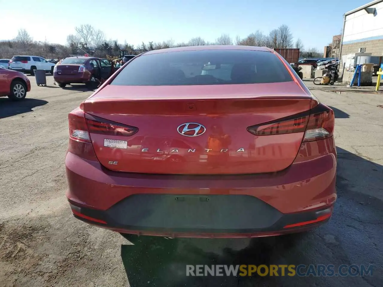 6 Photograph of a damaged car 5NPD74LF5LH514874 HYUNDAI ELANTRA 2020