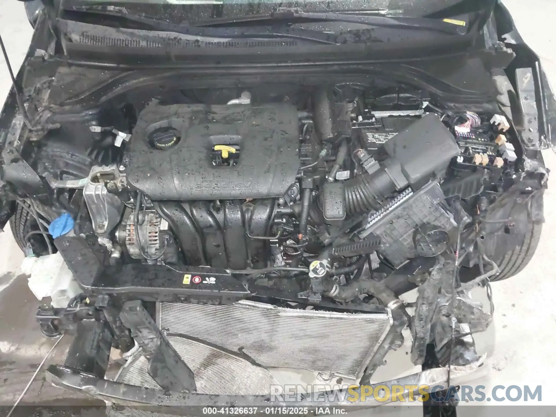 10 Photograph of a damaged car 5NPD74LF5LH515345 HYUNDAI ELANTRA 2020