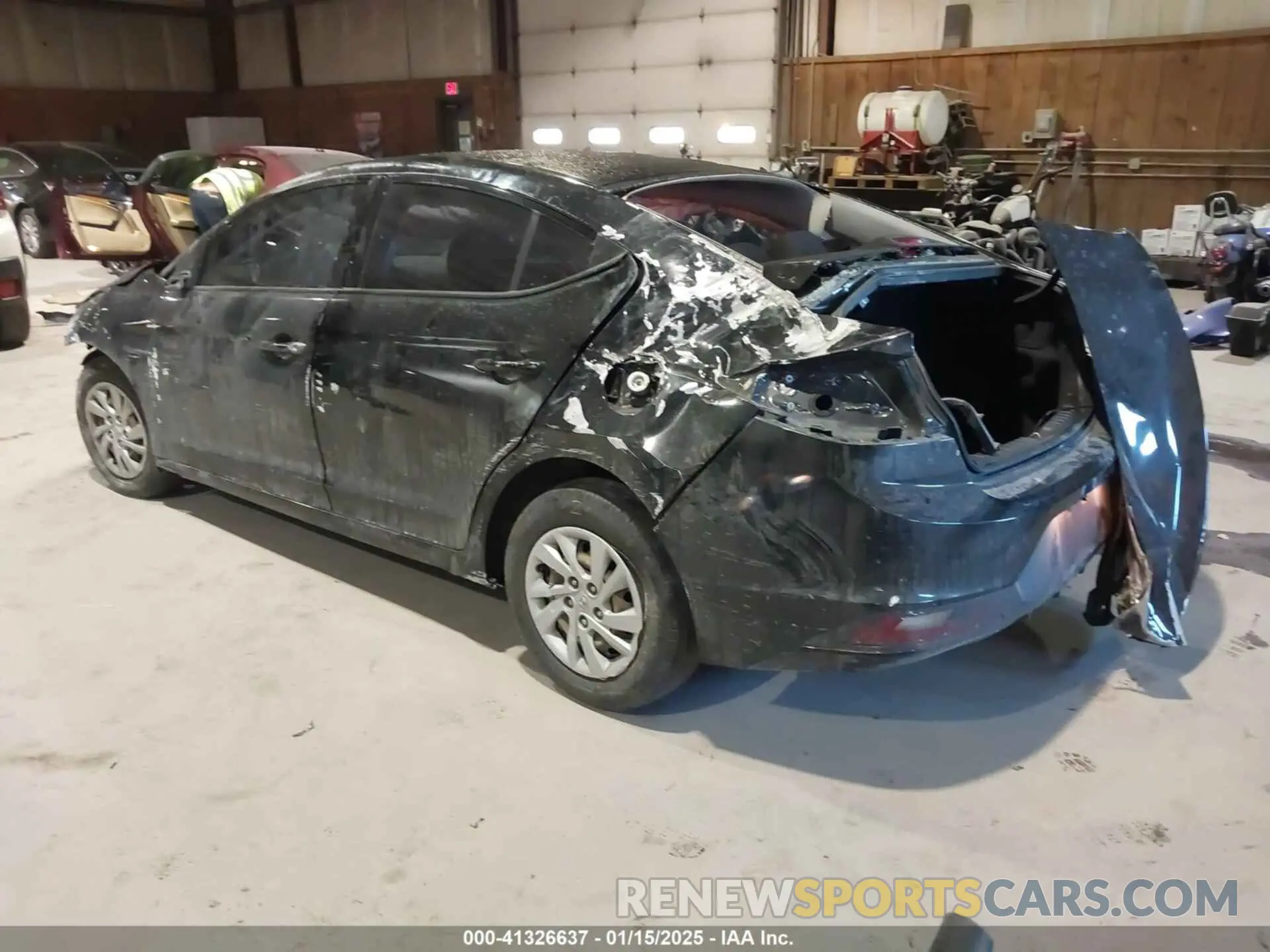 3 Photograph of a damaged car 5NPD74LF5LH515345 HYUNDAI ELANTRA 2020