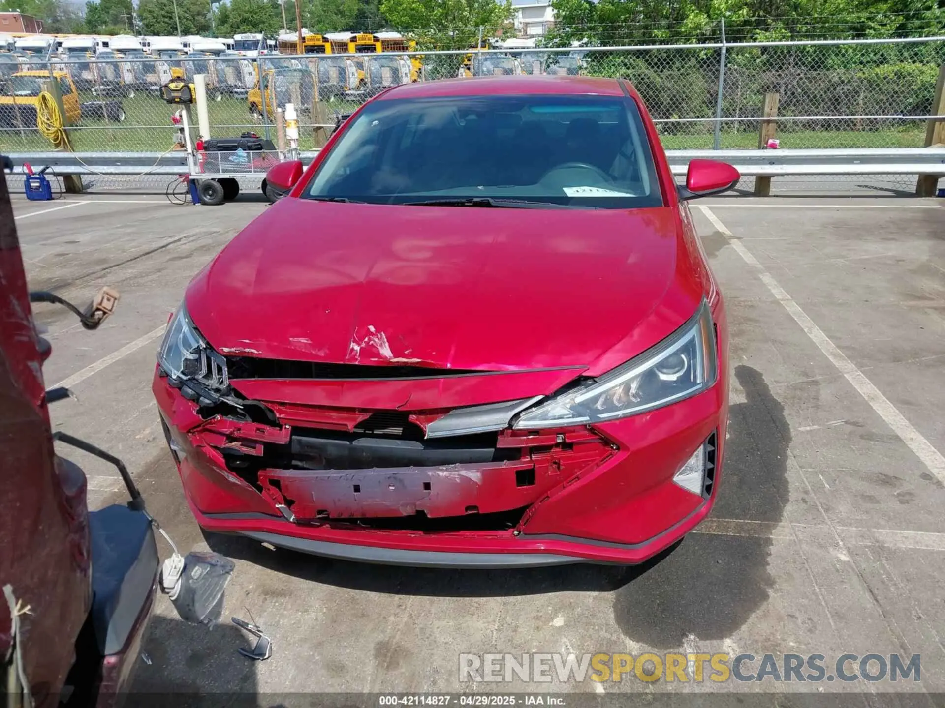 12 Photograph of a damaged car 5NPD74LF5LH523929 HYUNDAI ELANTRA 2020