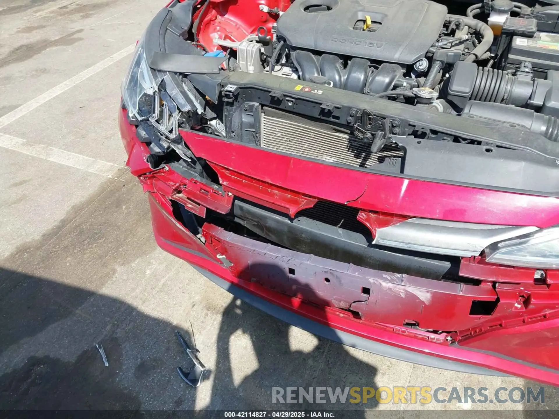 17 Photograph of a damaged car 5NPD74LF5LH523929 HYUNDAI ELANTRA 2020