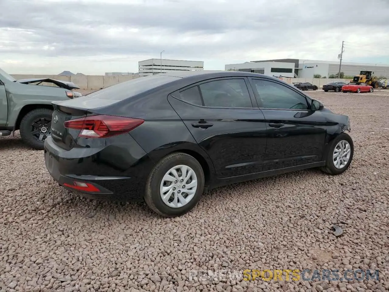 3 Photograph of a damaged car 5NPD74LF5LH527284 HYUNDAI ELANTRA 2020