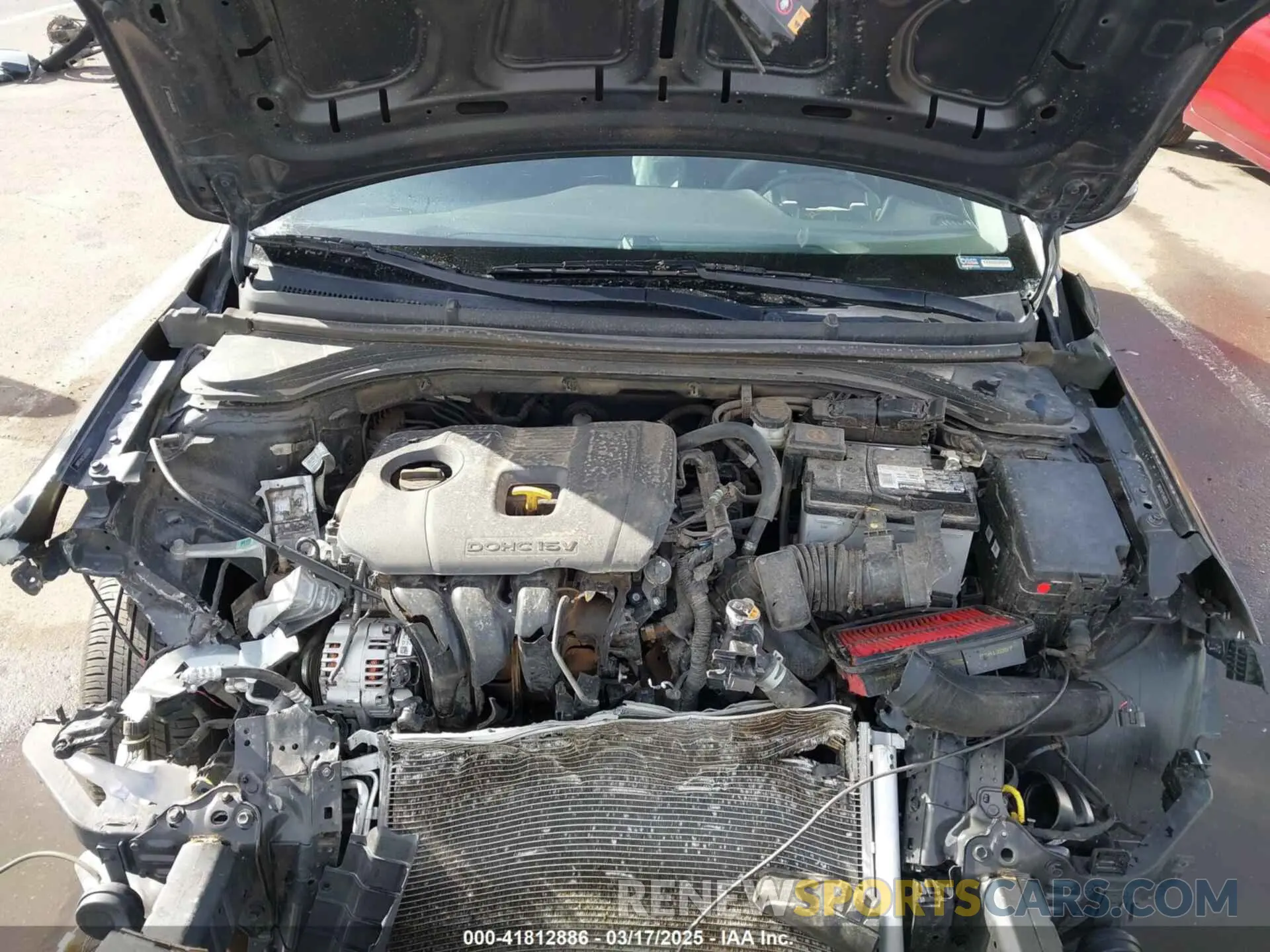 10 Photograph of a damaged car 5NPD74LF5LH603604 HYUNDAI ELANTRA 2020