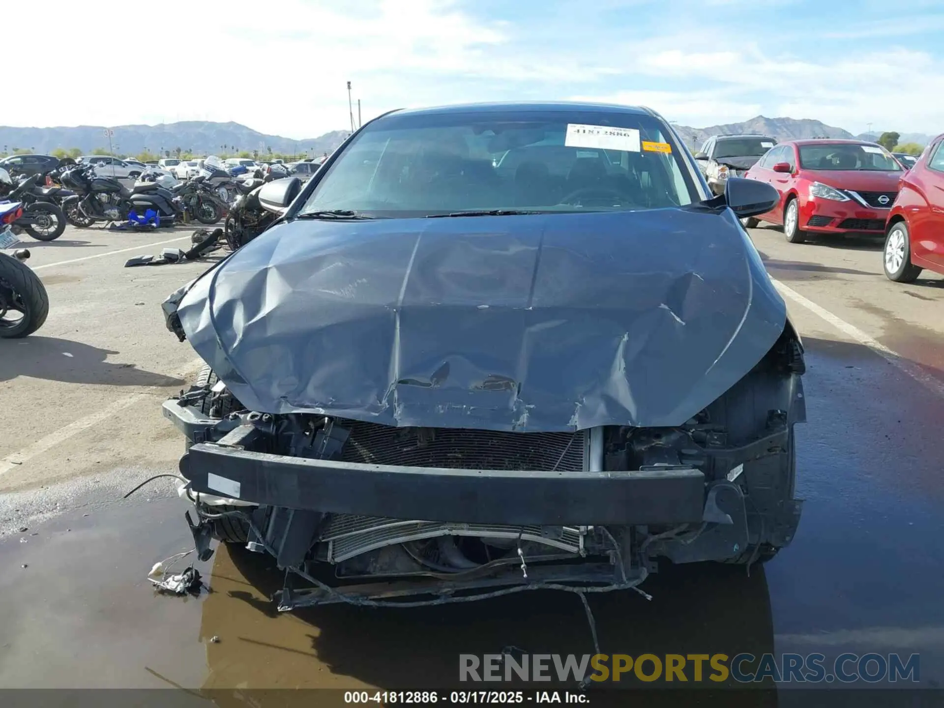 6 Photograph of a damaged car 5NPD74LF5LH603604 HYUNDAI ELANTRA 2020