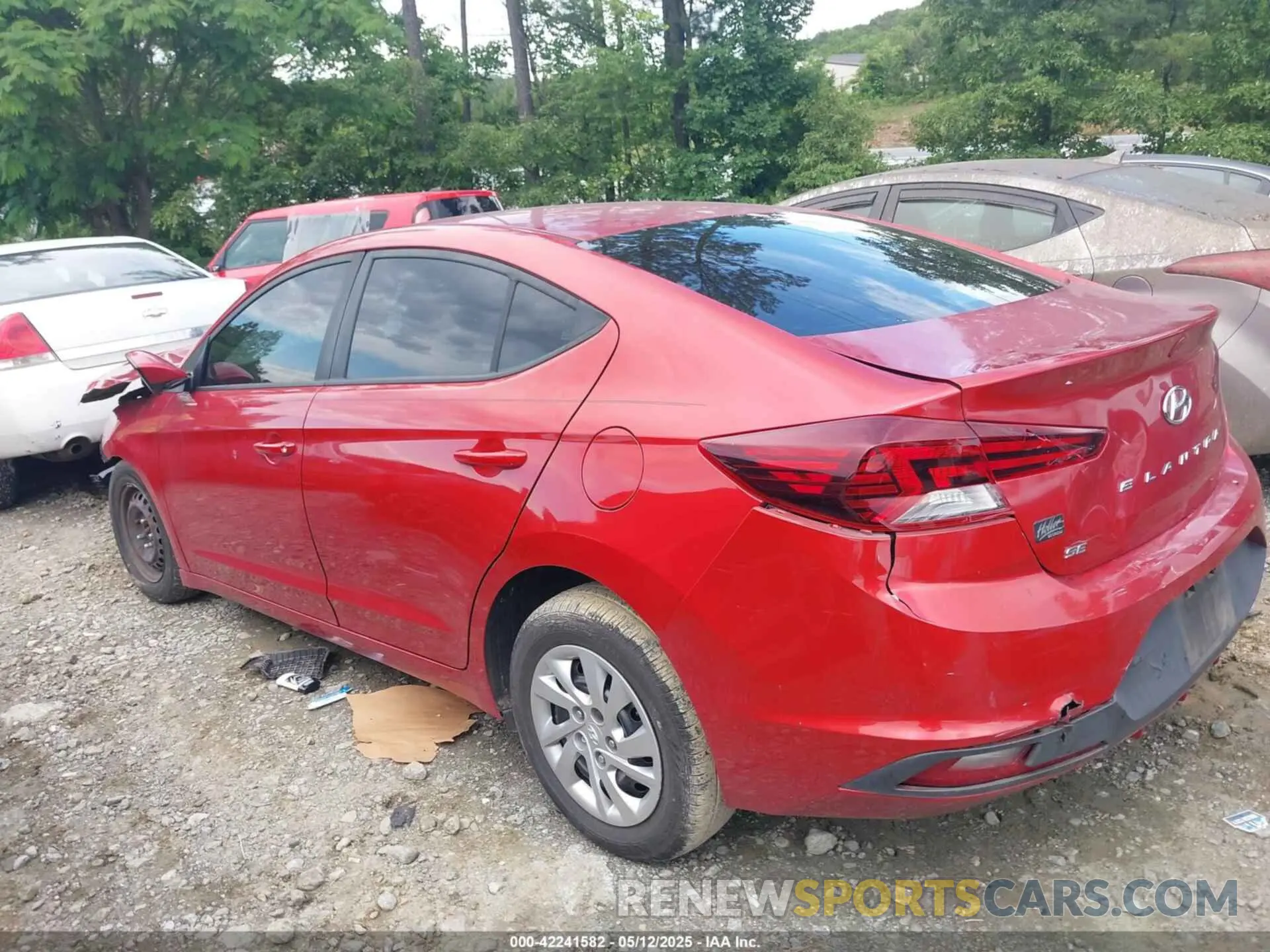 3 Photograph of a damaged car 5NPD74LF6LH491623 HYUNDAI ELANTRA 2020