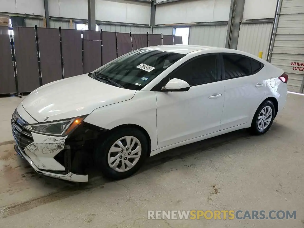 1 Photograph of a damaged car 5NPD74LF6LH504242 HYUNDAI ELANTRA 2020