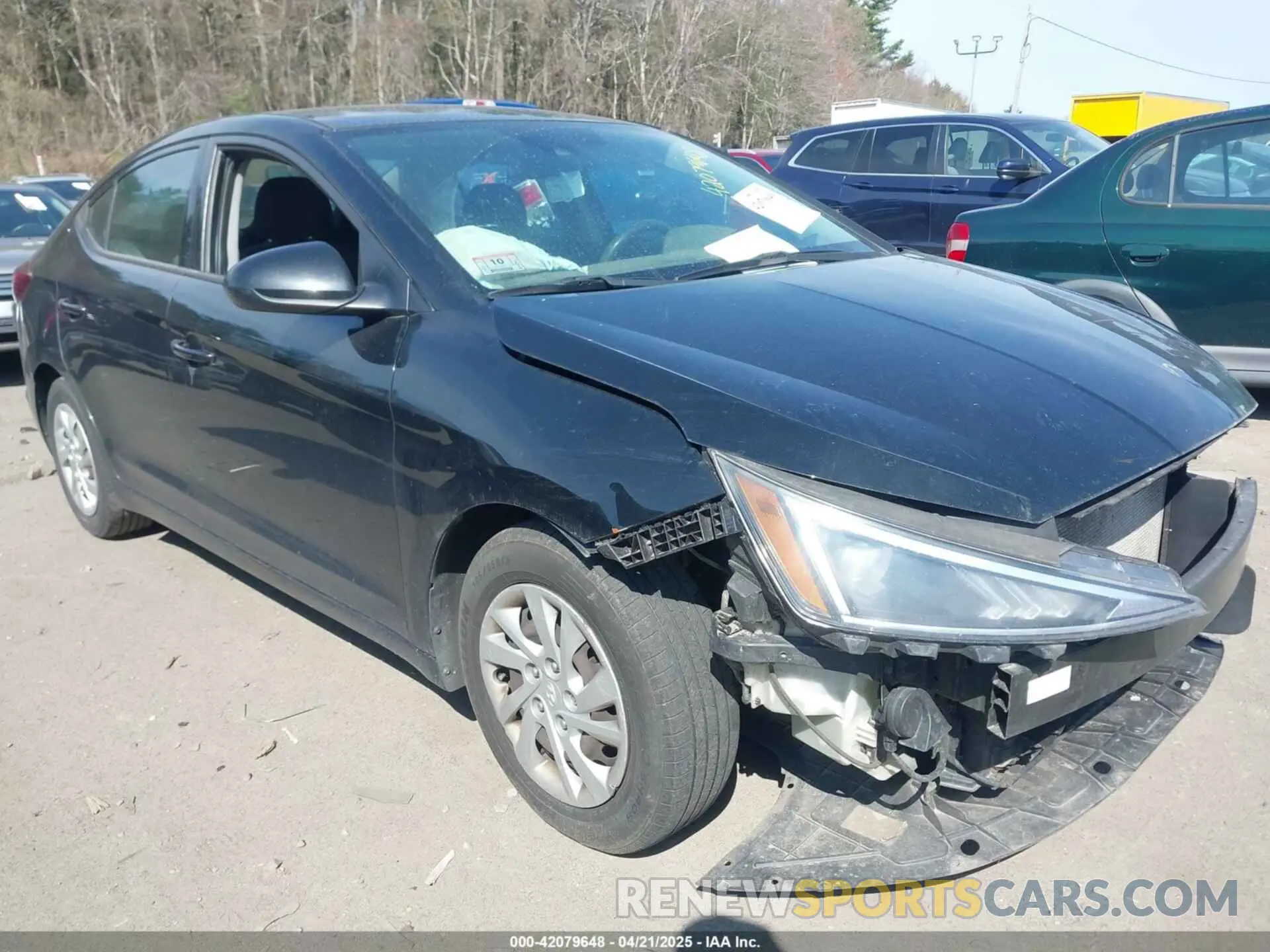 1 Photograph of a damaged car 5NPD74LF6LH521462 HYUNDAI ELANTRA 2020