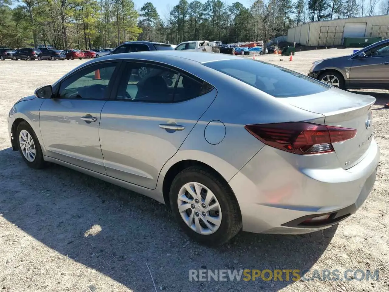2 Photograph of a damaged car 5NPD74LF6LH587221 HYUNDAI ELANTRA 2020