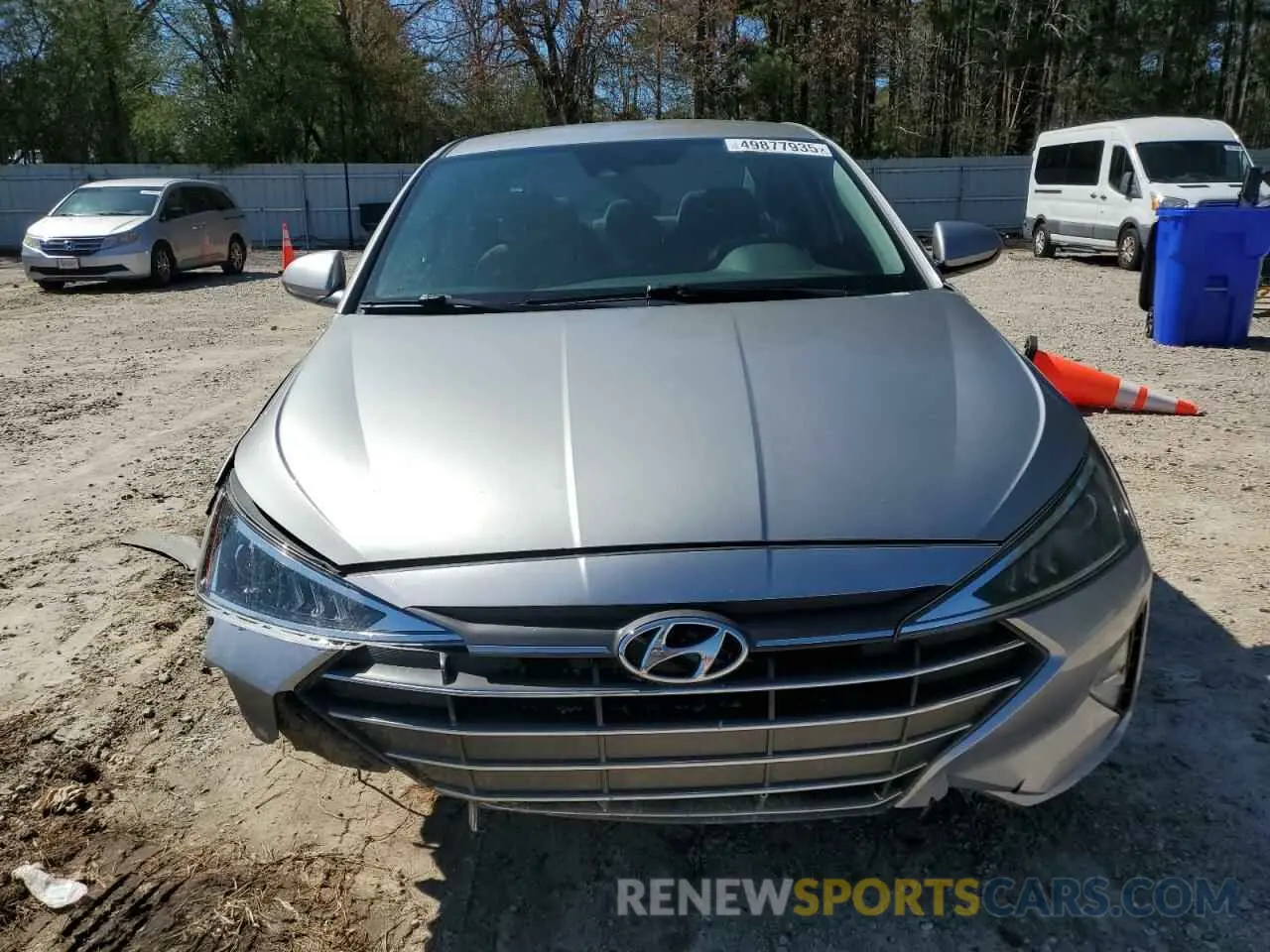 5 Photograph of a damaged car 5NPD74LF6LH587221 HYUNDAI ELANTRA 2020