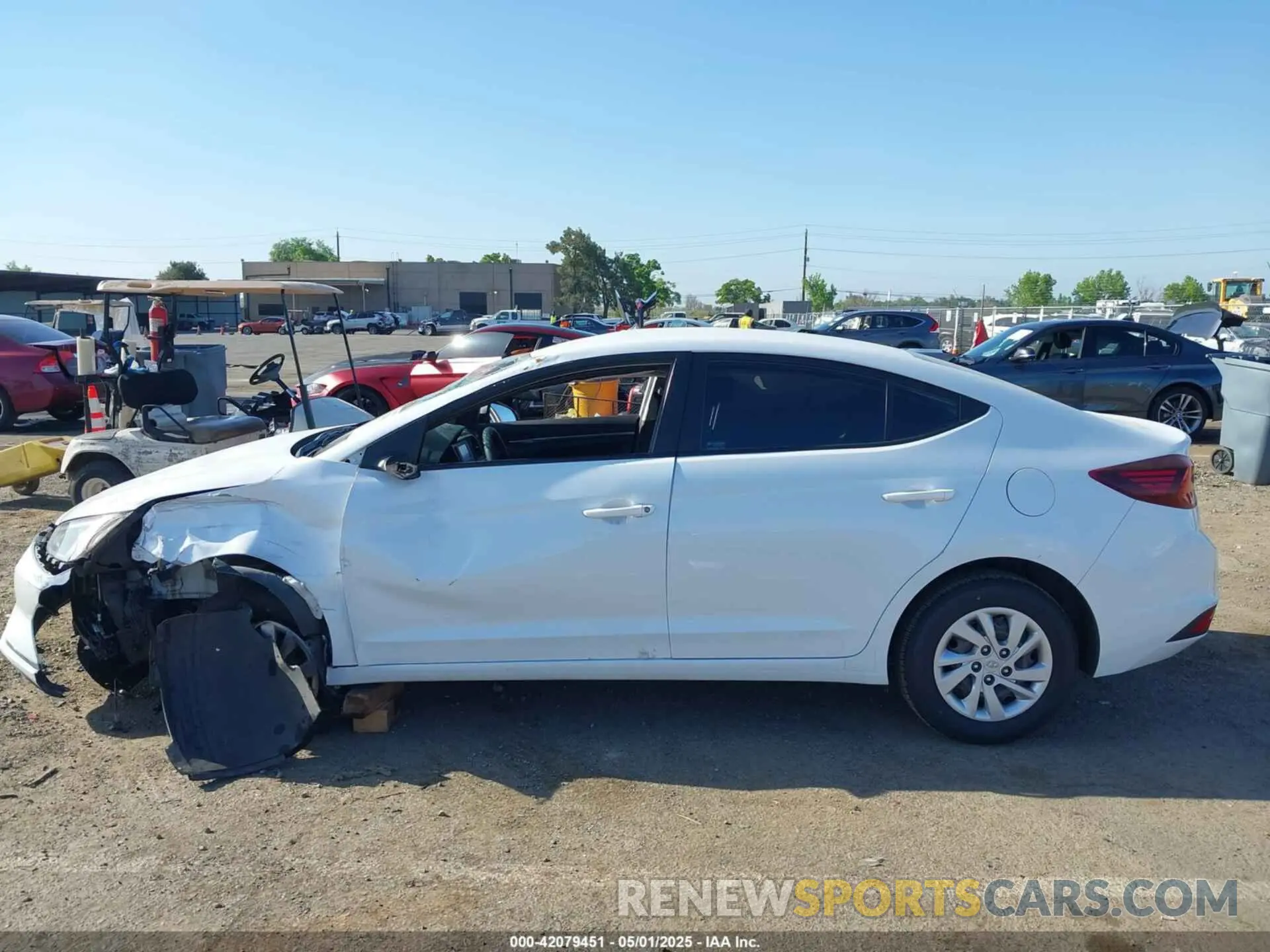 15 Photograph of a damaged car 5NPD74LF6LH589227 HYUNDAI ELANTRA 2020