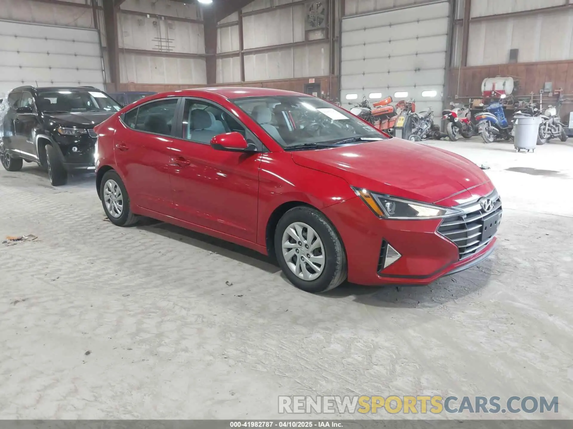 1 Photograph of a damaged car 5NPD74LF6LH619830 HYUNDAI ELANTRA 2020