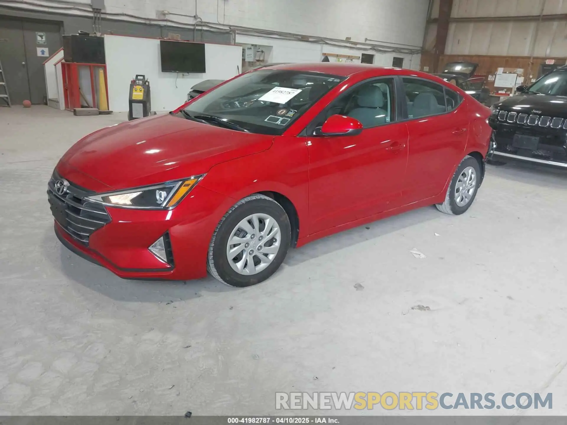 2 Photograph of a damaged car 5NPD74LF6LH619830 HYUNDAI ELANTRA 2020