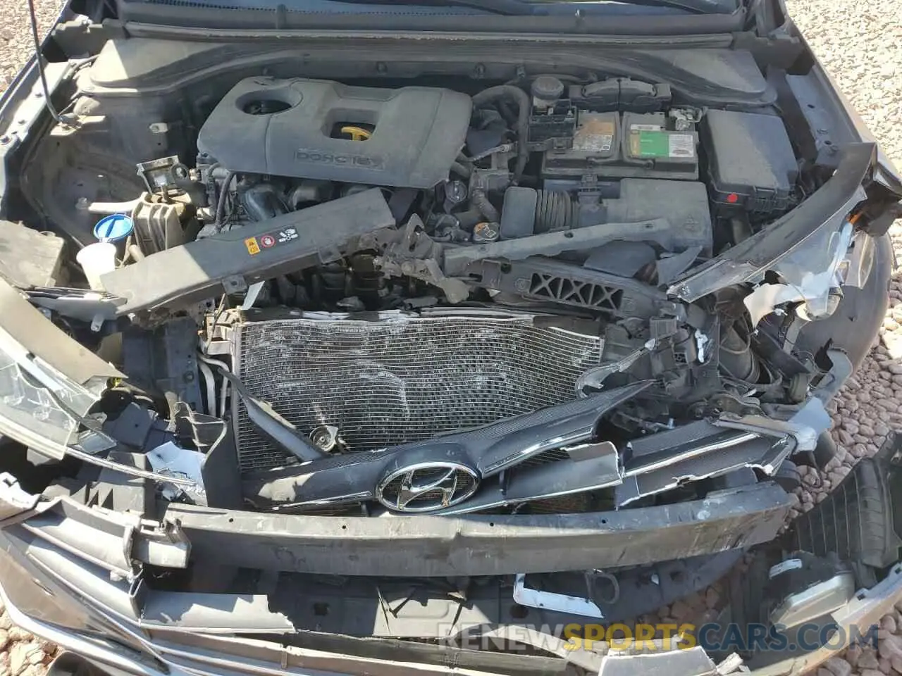 11 Photograph of a damaged car 5NPD74LF7LH503889 HYUNDAI ELANTRA 2020
