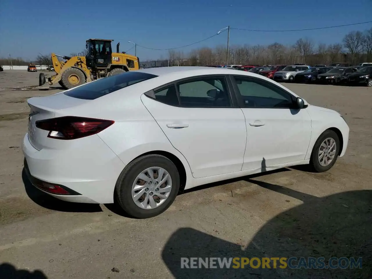3 Photograph of a damaged car 5NPD74LF7LH527609 HYUNDAI ELANTRA 2020