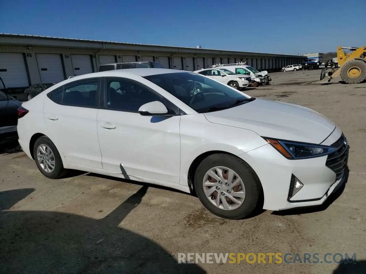 4 Photograph of a damaged car 5NPD74LF7LH527609 HYUNDAI ELANTRA 2020