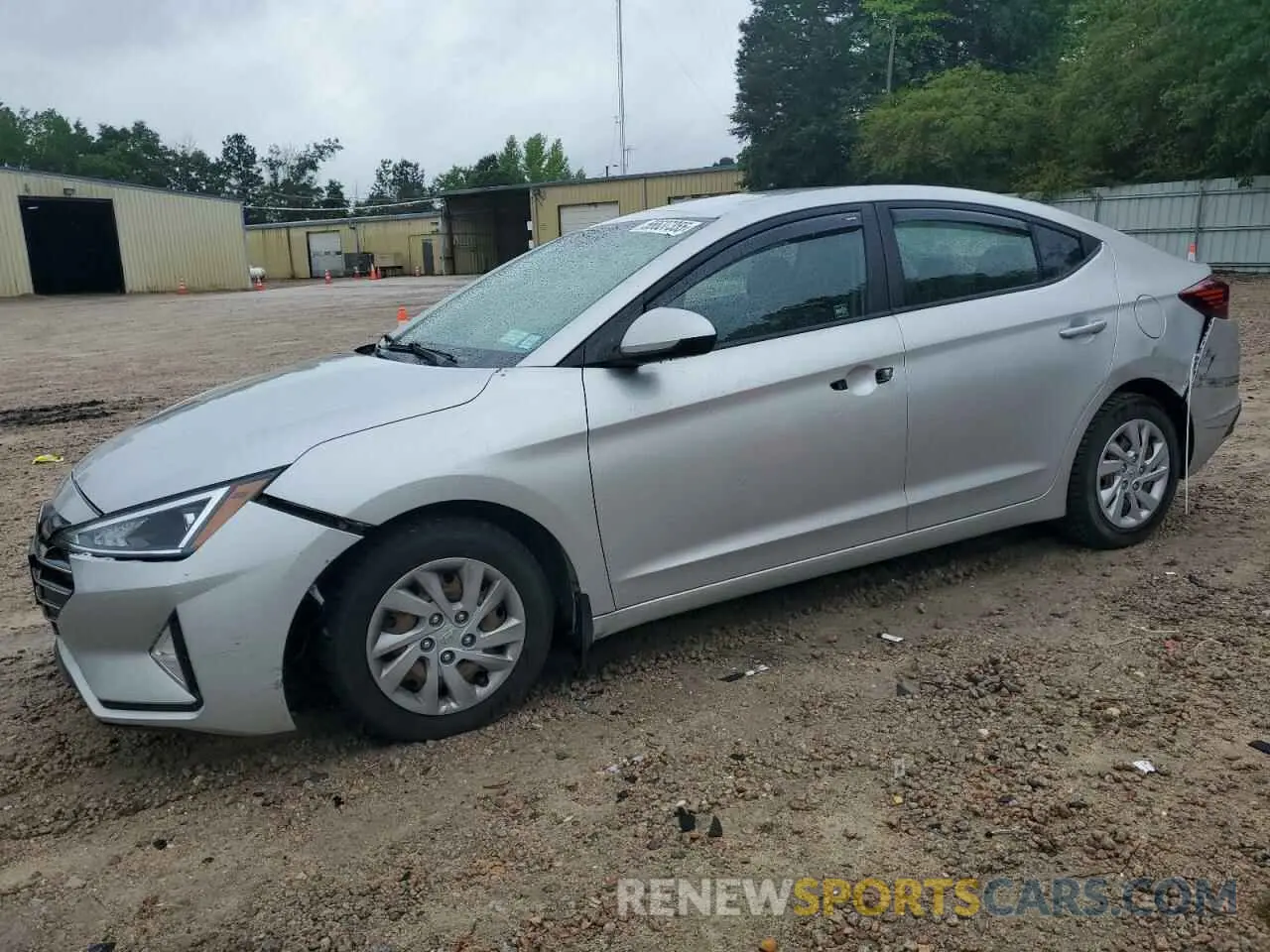 1 Photograph of a damaged car 5NPD74LF7LH538299 HYUNDAI ELANTRA 2020