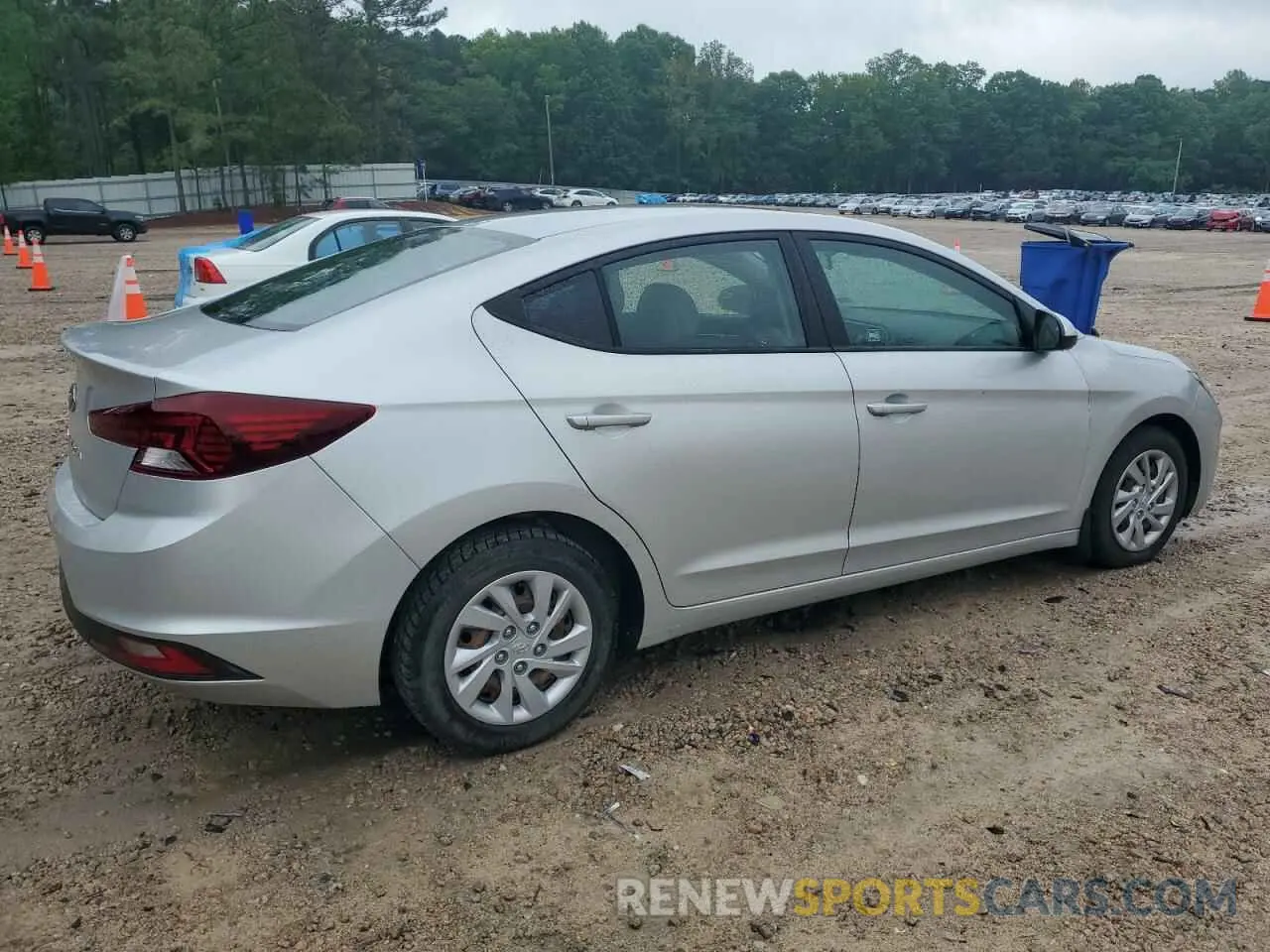 3 Photograph of a damaged car 5NPD74LF7LH538299 HYUNDAI ELANTRA 2020