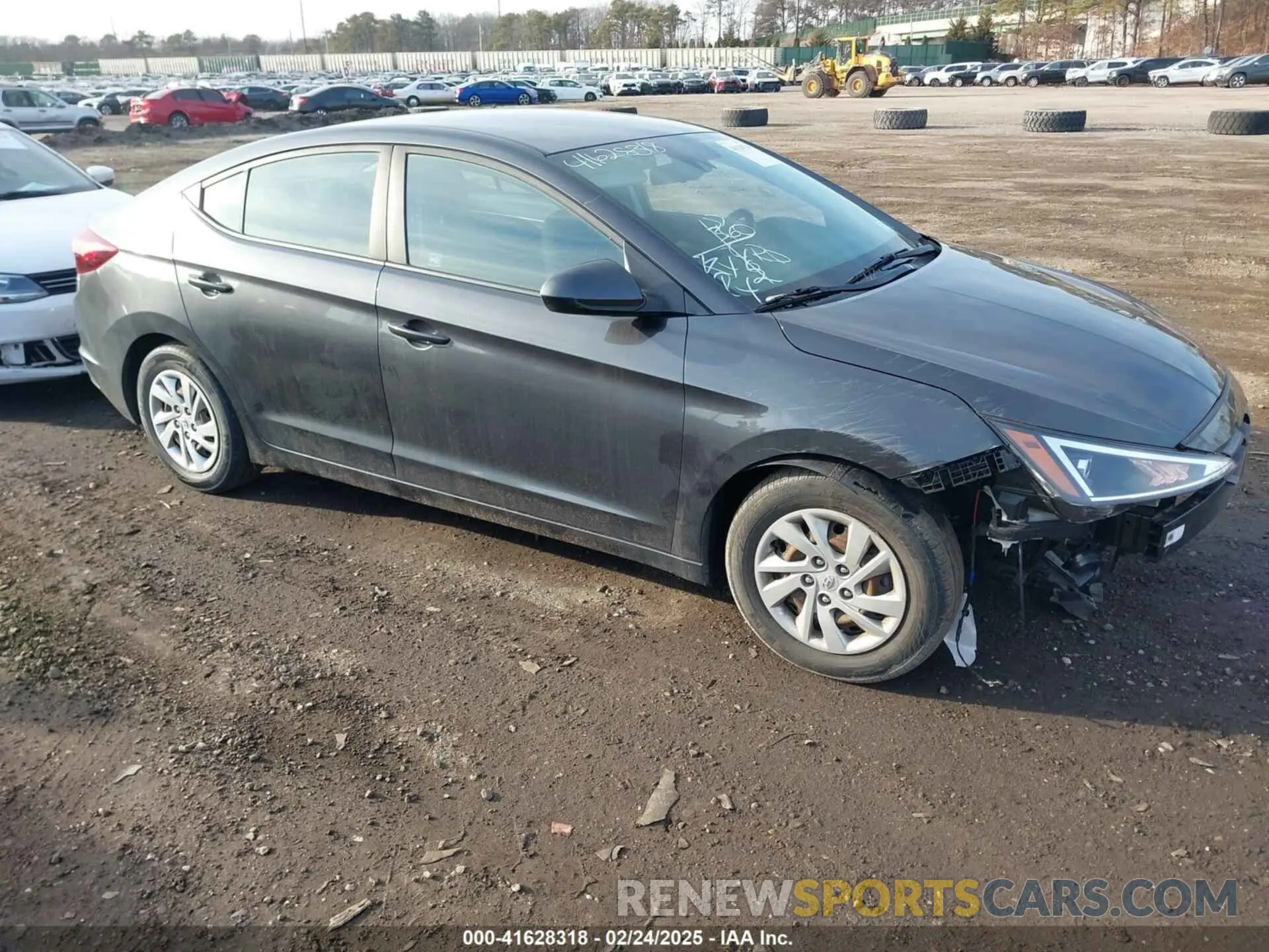 1 Photograph of a damaged car 5NPD74LF7LH591827 HYUNDAI ELANTRA 2020