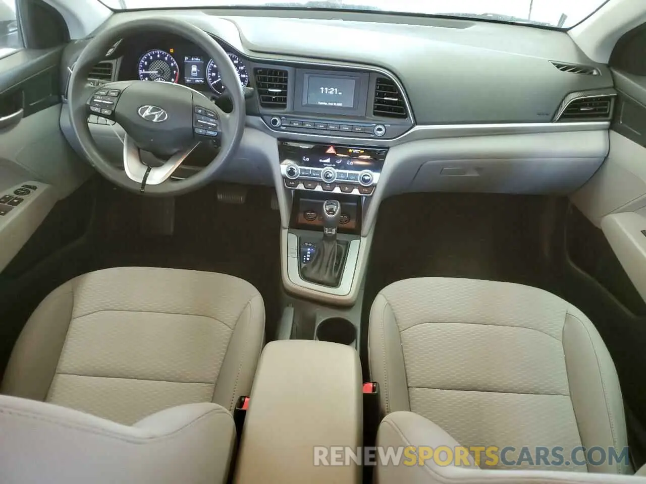 8 Photograph of a damaged car 5NPD74LF7LH602261 HYUNDAI ELANTRA 2020