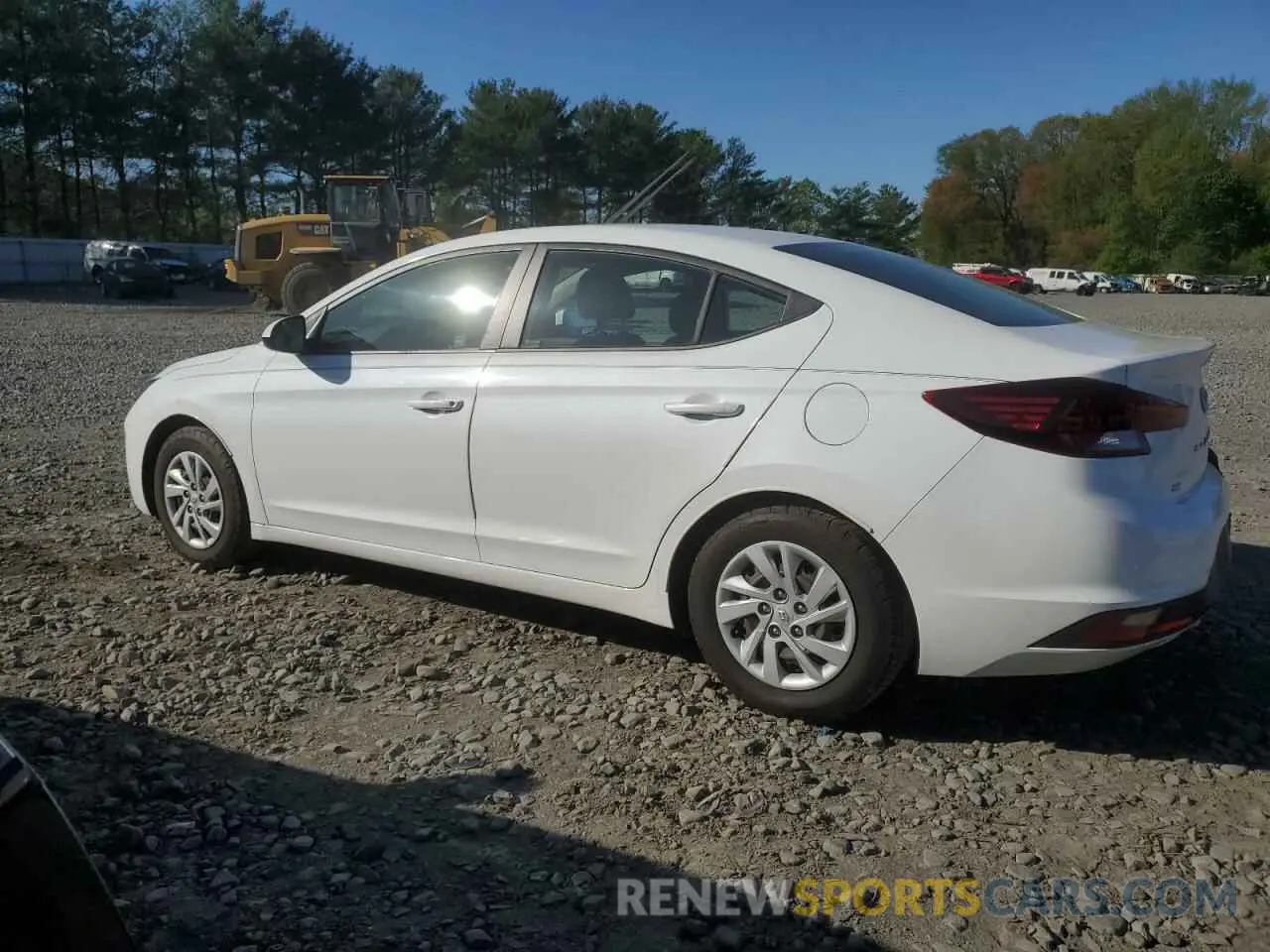 2 Photograph of a damaged car 5NPD74LF7LH619013 HYUNDAI ELANTRA 2020