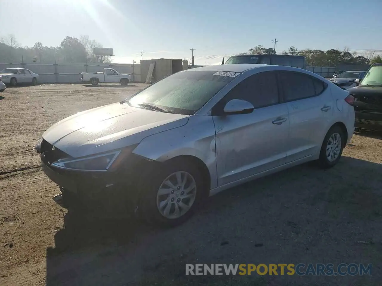 1 Photograph of a damaged car 5NPD74LF8LH502704 HYUNDAI ELANTRA 2020
