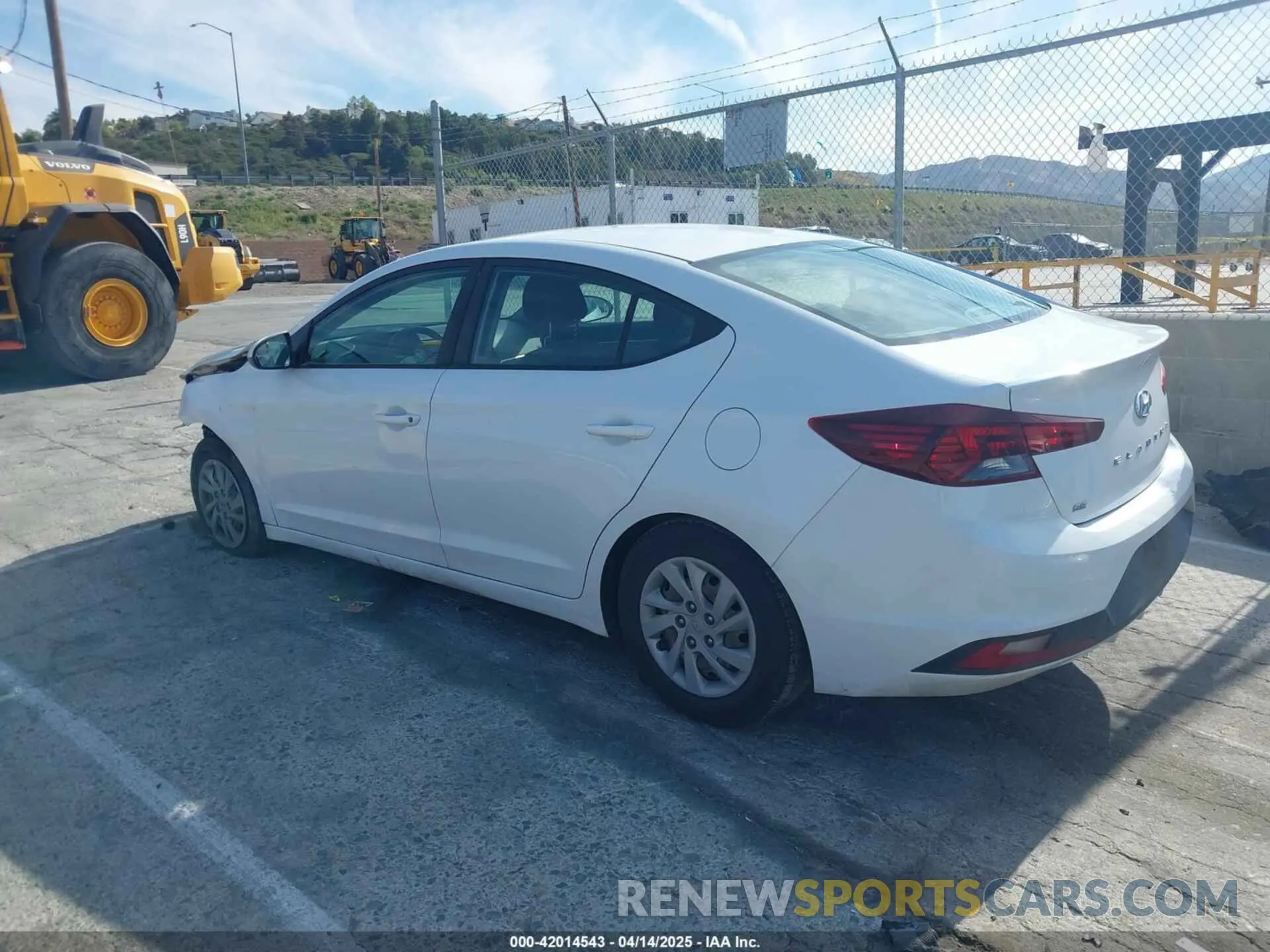 3 Photograph of a damaged car 5NPD74LF8LH508941 HYUNDAI ELANTRA 2020