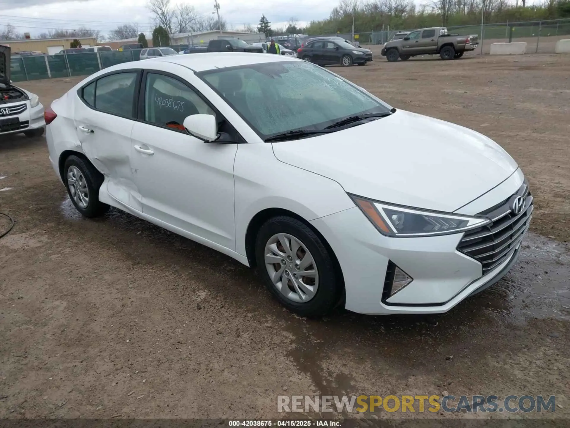 1 Photograph of a damaged car 5NPD74LF8LH522788 HYUNDAI ELANTRA 2020