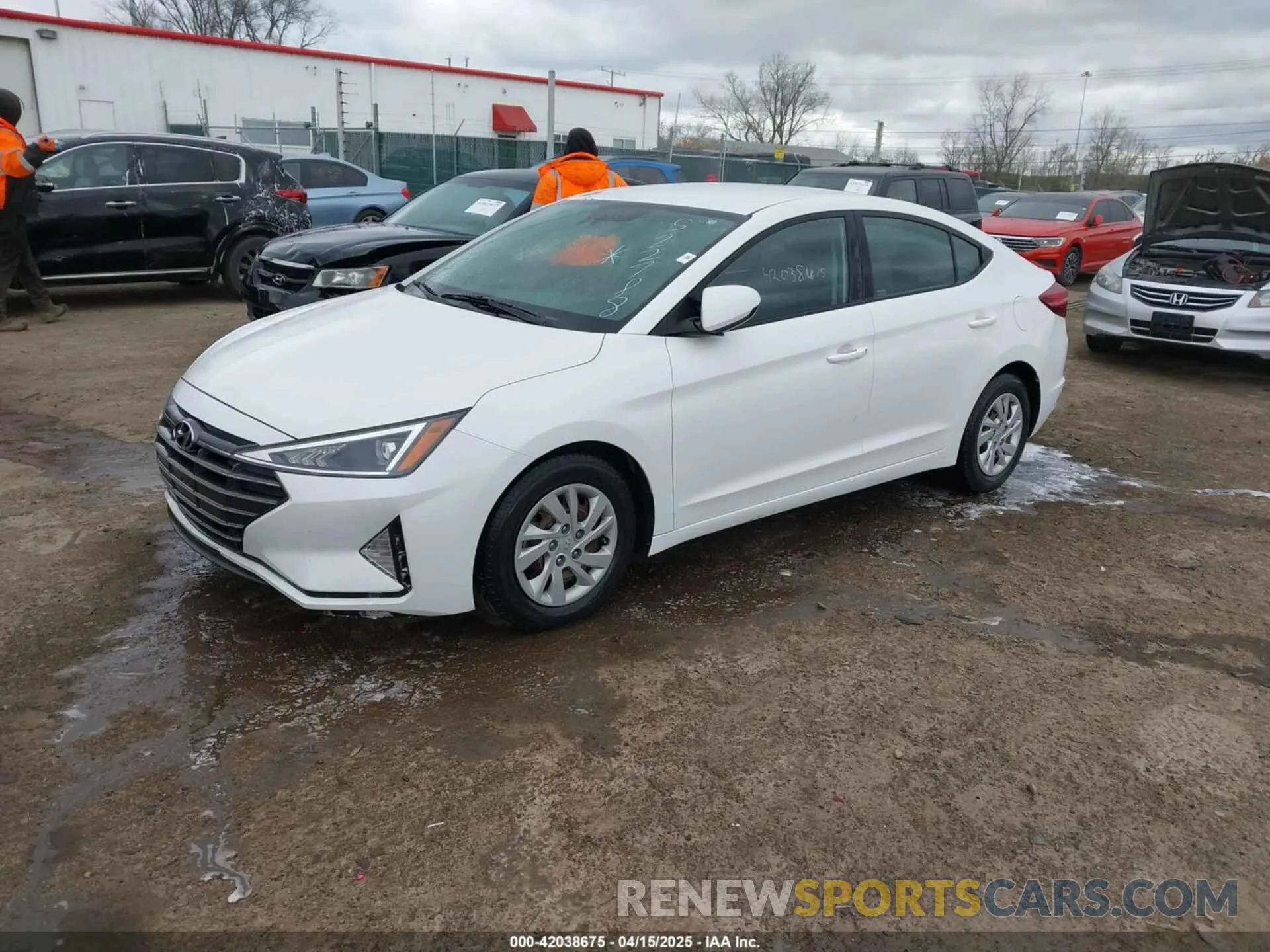 2 Photograph of a damaged car 5NPD74LF8LH522788 HYUNDAI ELANTRA 2020