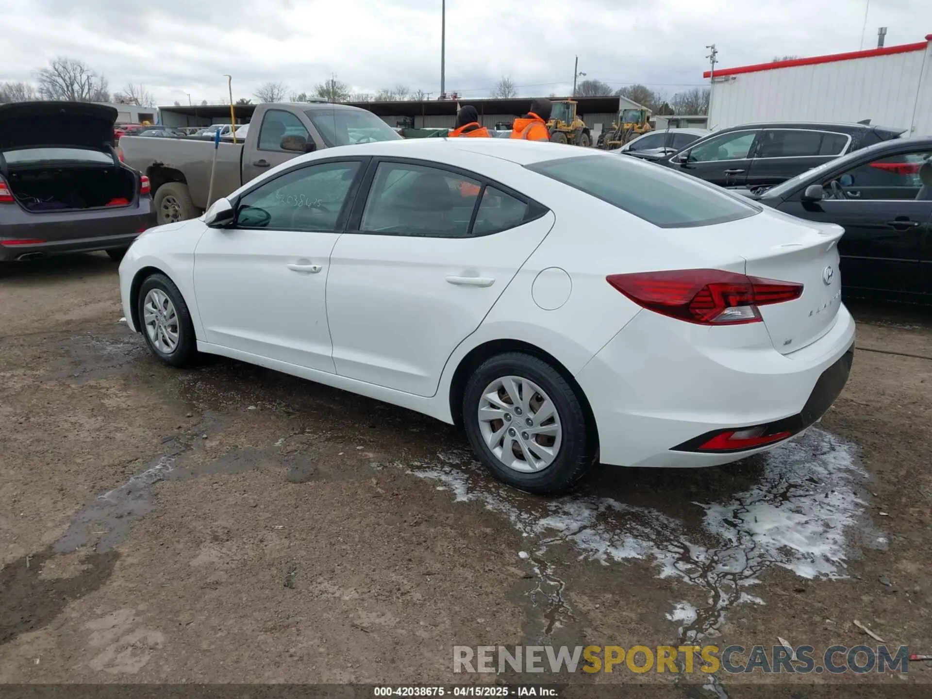 3 Photograph of a damaged car 5NPD74LF8LH522788 HYUNDAI ELANTRA 2020