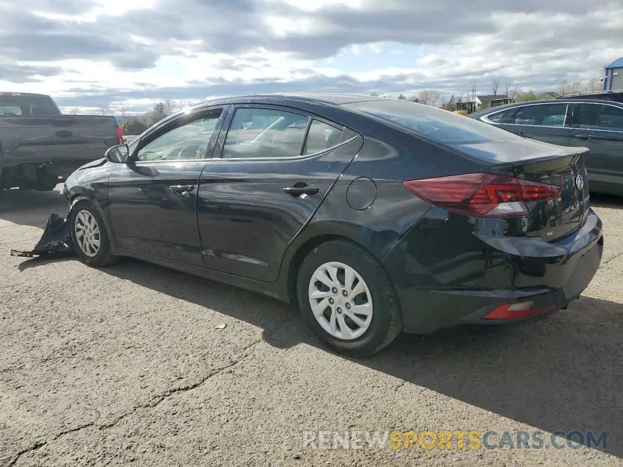 2 Photograph of a damaged car 5NPD74LF8LH557413 HYUNDAI ELANTRA 2020