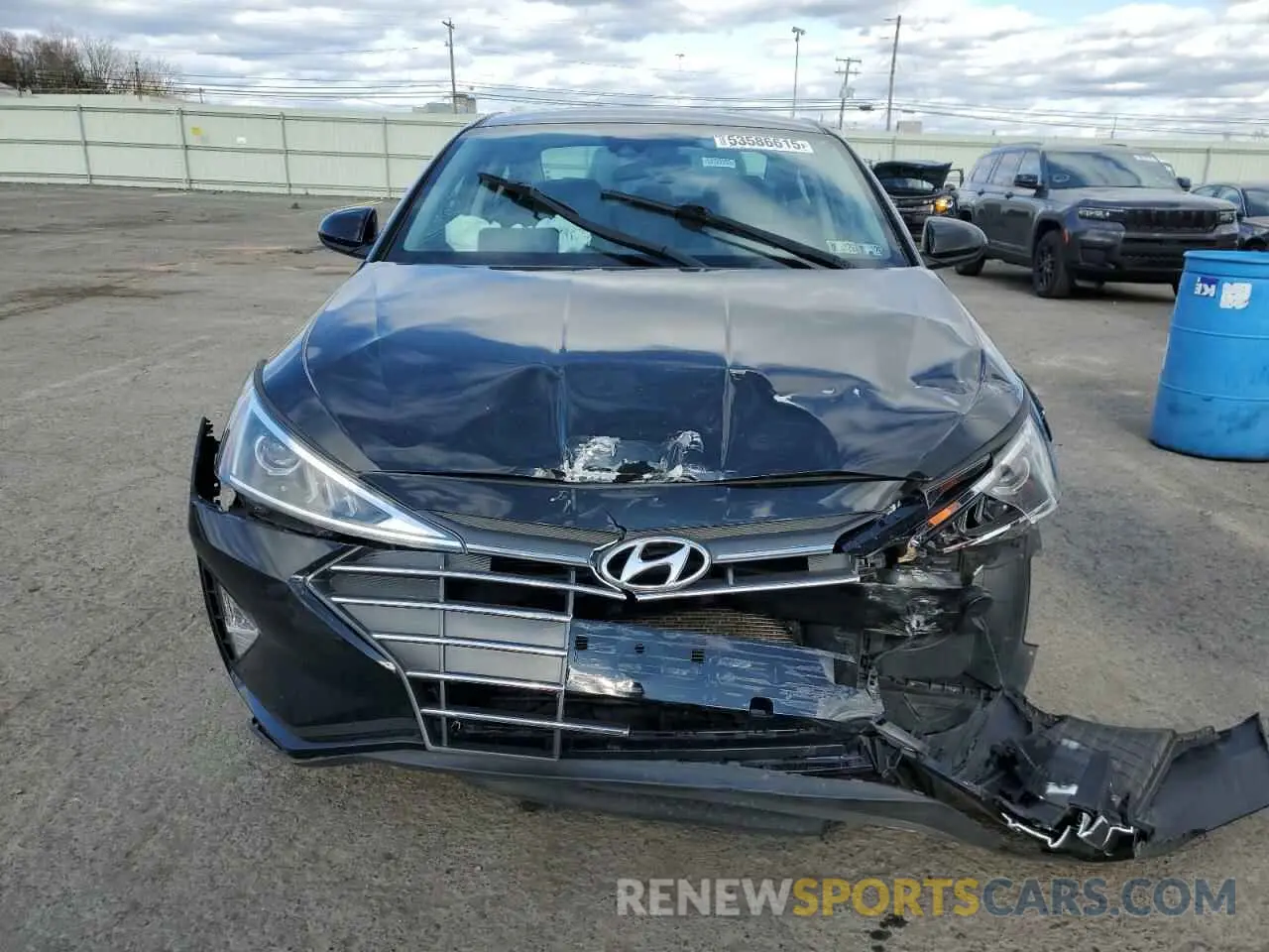 5 Photograph of a damaged car 5NPD74LF8LH557413 HYUNDAI ELANTRA 2020